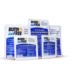 Anti-burn dressings BurnFree Anti-burn dressings BurnFree