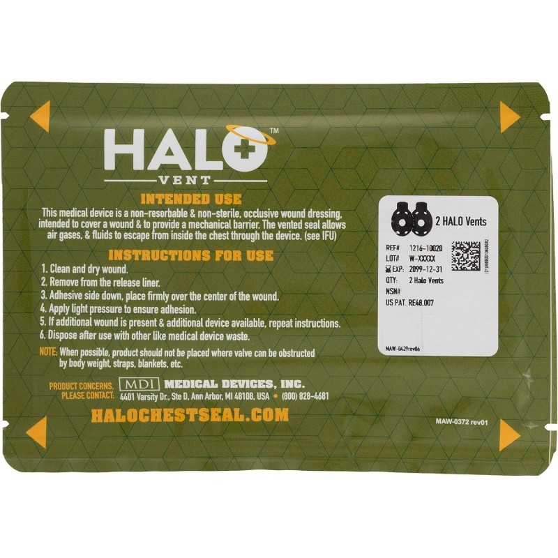 Apósito Torácico Halo | IES Medical Shop