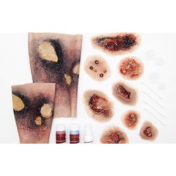 Kit simulador de heridas y quemaduras